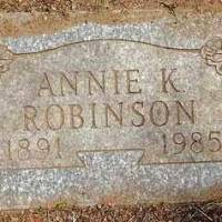 Annie K ROBINSON